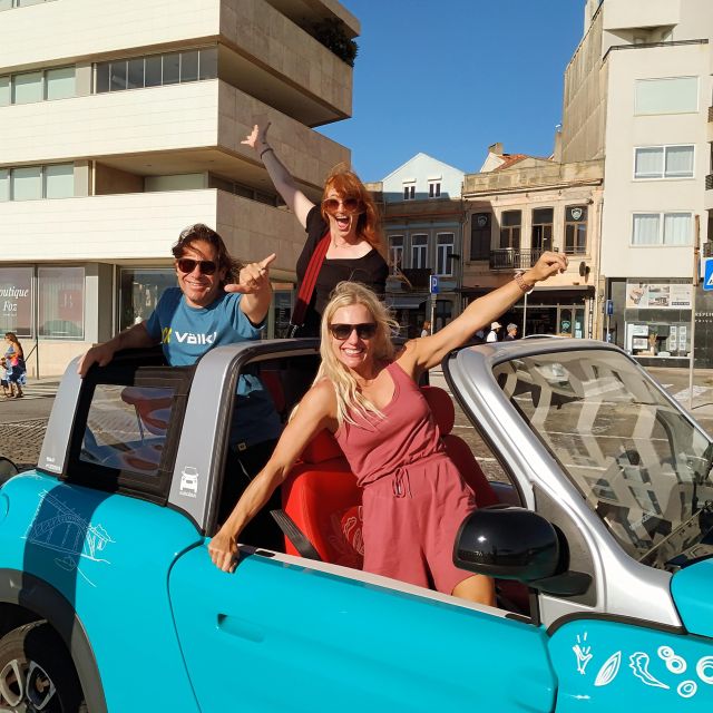 Porto: a Ride Along the Coast in a Fun Eco-Friendly Car