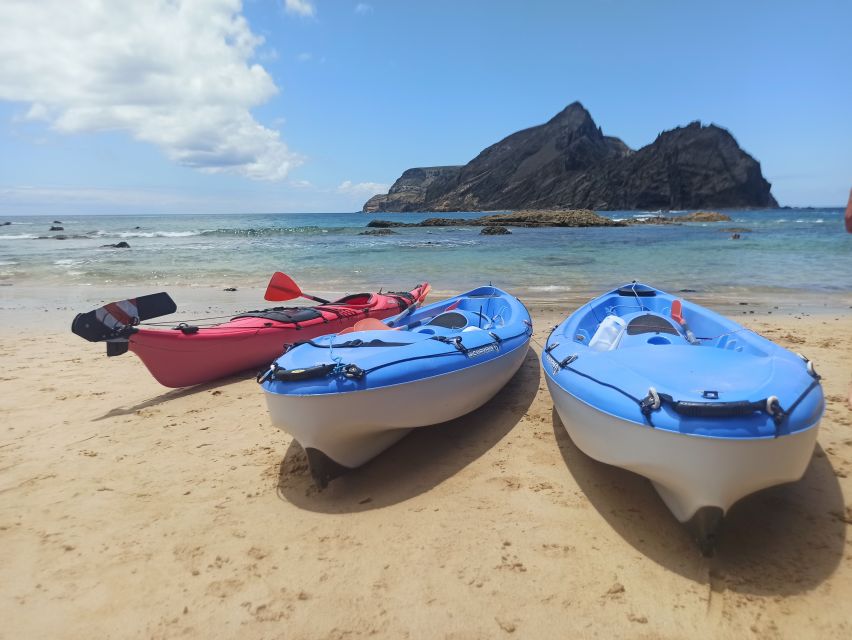 Porto Santo: Kayak Tour From Ponta Calheta