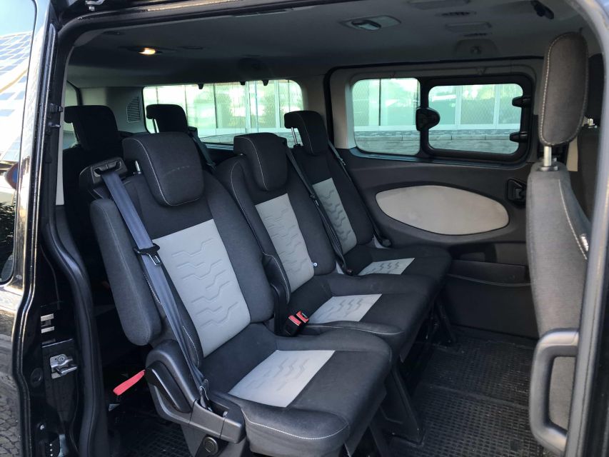 Prague Airport: Private Transfer to City Centre by Minivan