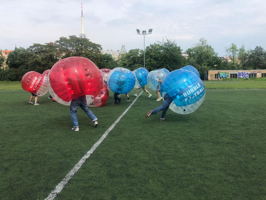Prague: Bubbles Football – Zorb Football in Centrum