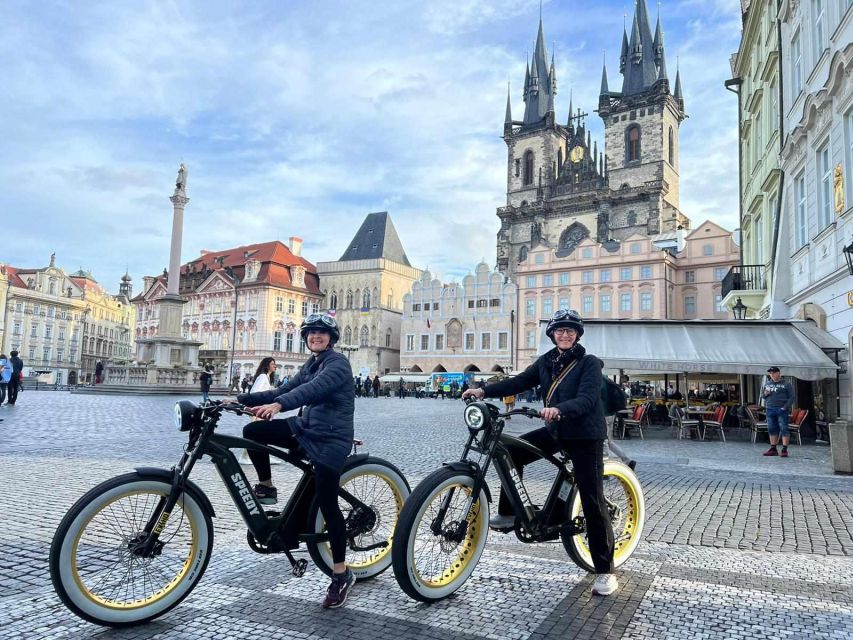 Prague Historical & Viewpoints Retro E-Bike Group Tour