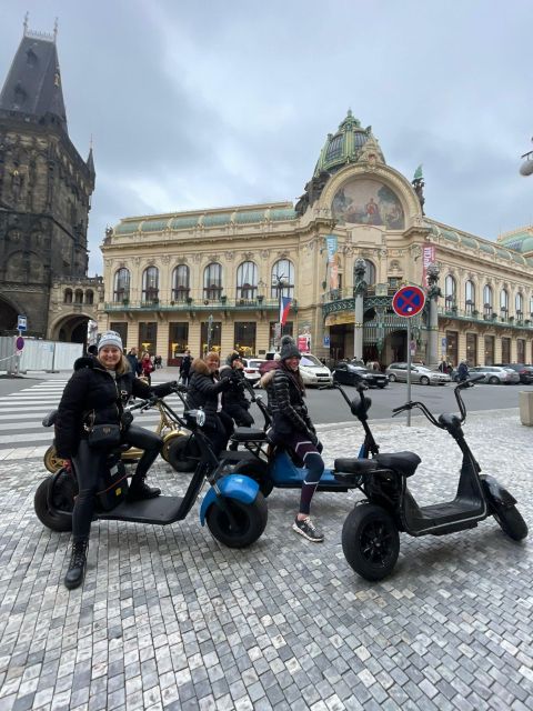 Prague on Wheels: Private, Live-Guided Tours on Escooters