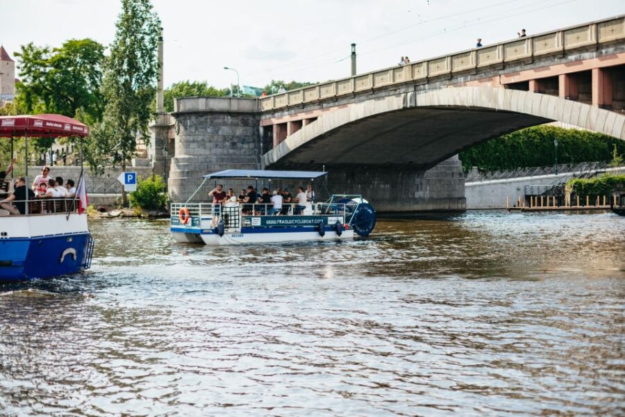 Prague: Swimming Beer Bike on A Cycle Boat - Tour Overview and Details