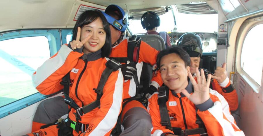 Prague: Tandem Skydiving 14,000ft Over Prague With Transfers