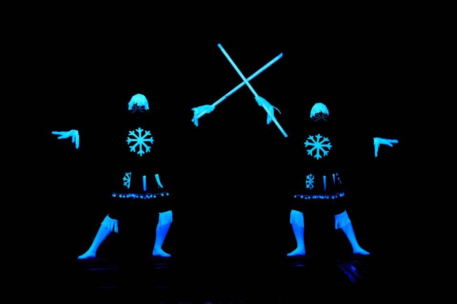 Prague: WOW Show Black Light Theater - Show Overview