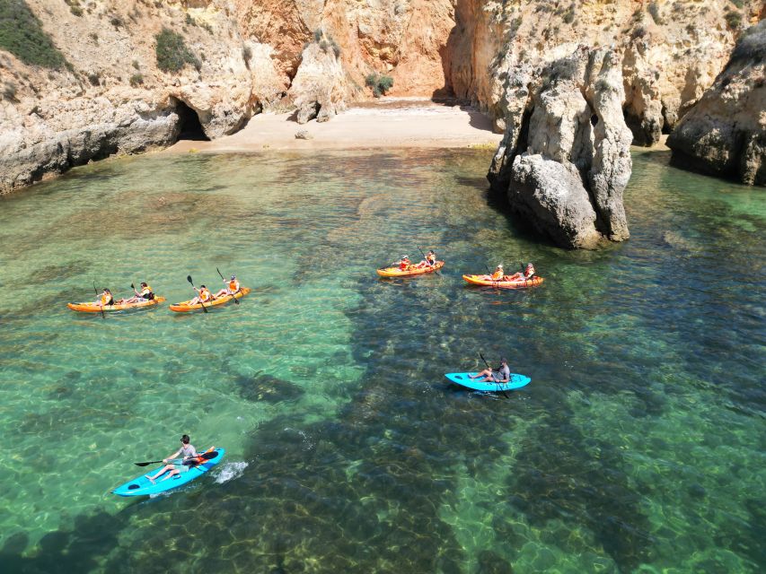 Praia Do Vau - Kayak Cave and Cliff Tour - Alvor and Portimão