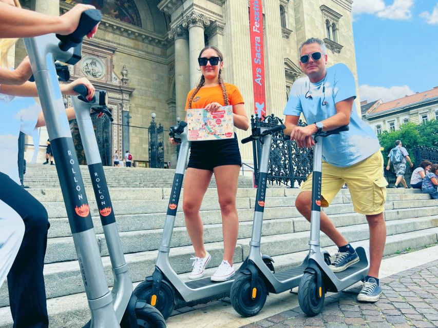 PRIVATE Budapest: Guided E-Scooter Tour