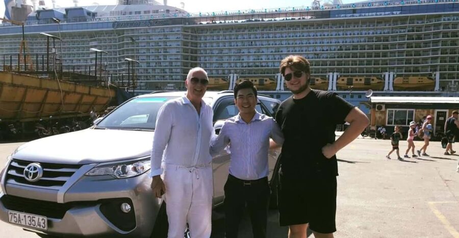 Private Car- Chan May Port to Golden Bridge &Marble Mountain - Tour Overview