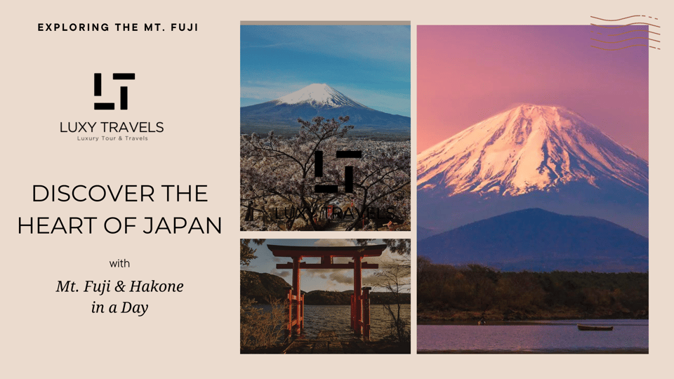 Private Mt. Fuji & Hakone Sightseeing Day Trip From Tokyo - Itinerary