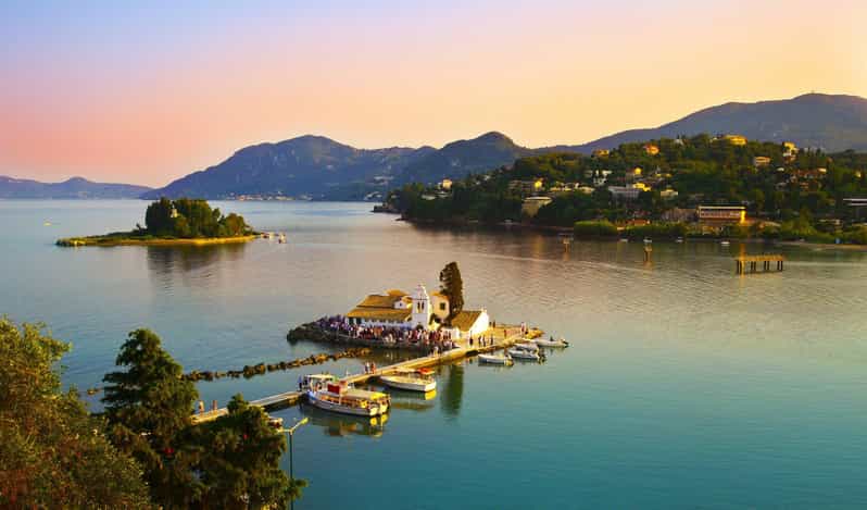 Private Sunset Tour Around Corfu Town With Christina Boat