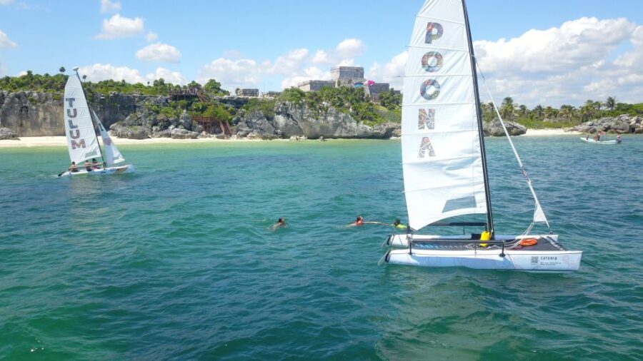 PRIVATE TULUM RUINS SNORKEL SAILING CENOTE