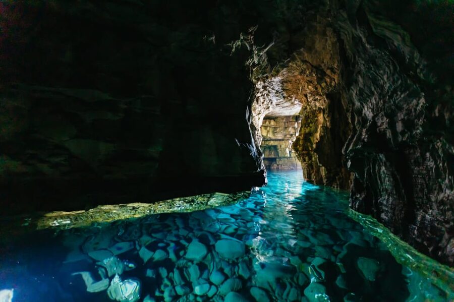 Pula: Blue Cave Kayak Tour With Snorkeling and Swimming
