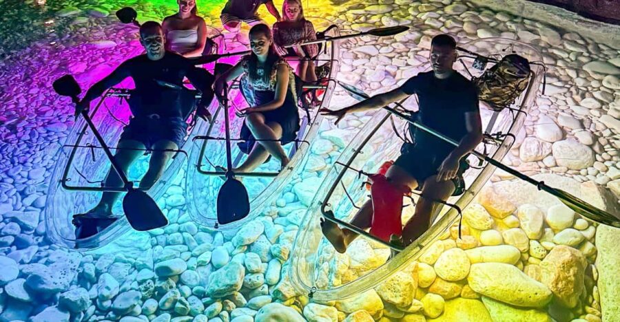 Pula: Sunset/Night Illuminated Transparent Kayak Cave Tour