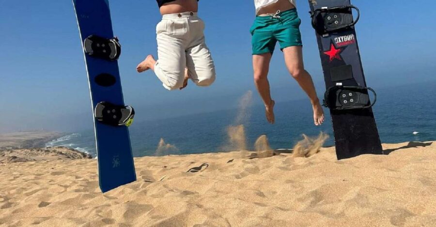 Quad Biking and Sandboarding Experience in Desert
