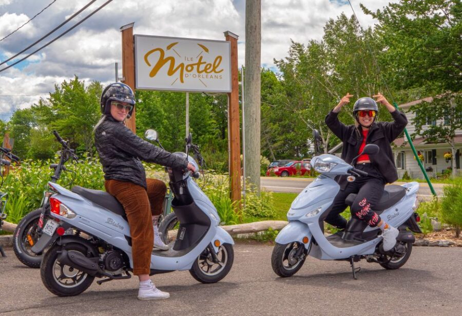Quebec City - Scooter Guided Tour on Île D'Orléans