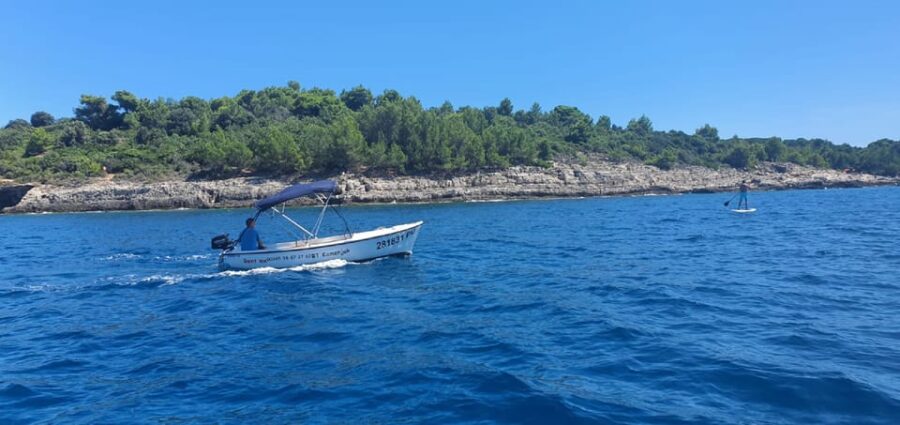 Rent a Boat up to 6 Person on Cape Kamenjak Nature Park