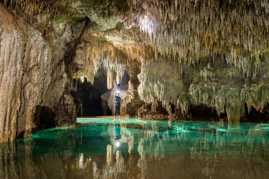 Riviera Maya: Rio Secreto Wild Tour With Lunch