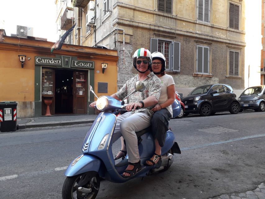 Rome by Night on Vespa