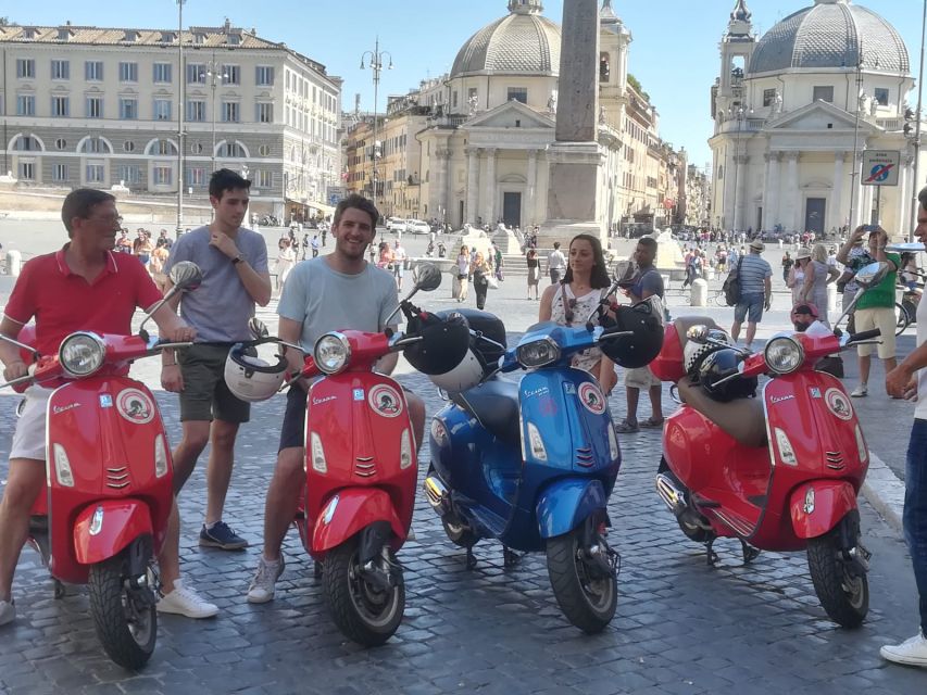 Rome: City Highlights Vespa Tour With Driver