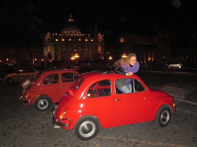 Rome: Romantic Night Tour by Classic Fiat 500 - Tour Overview and Pricing