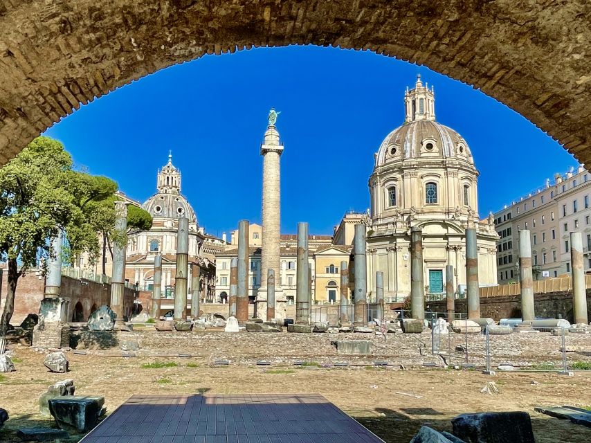 Rome: Trajans Markets, Column, and Forum Private Tour - Tour Overview