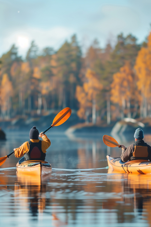 Rovaniemi: Arctic Canoeing Trip & Barbeque