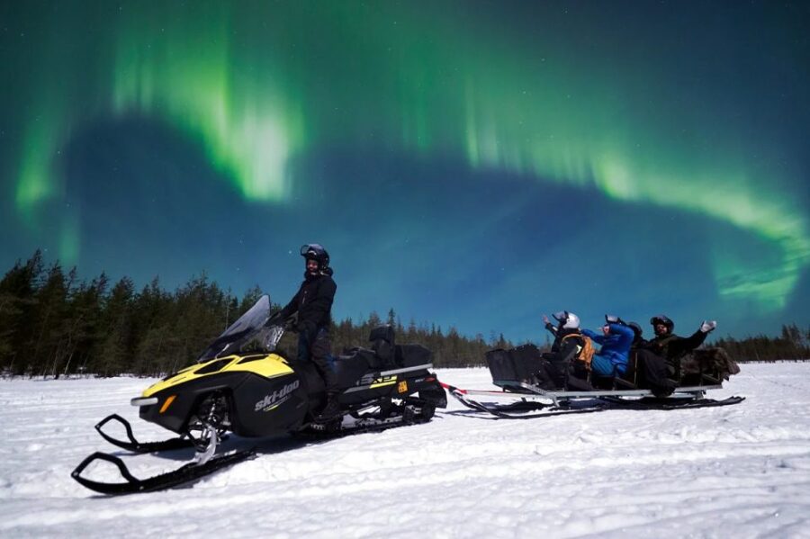 Rovaniemi: Northern Lights Sleigh Ride