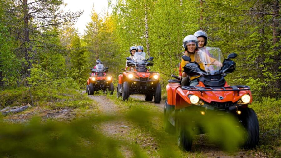 Rovaniemi: Quad Bike Wilderness Safari