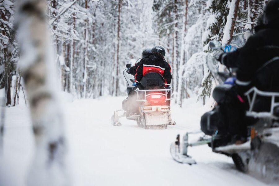 Rovaniemi: Snowmobile Tour and Reindeer Farm Experience