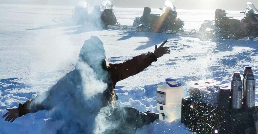 Rovaniemi: Snowmobiling and Ice Fishing