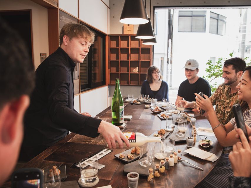 Sake Tasting Omakase Experience Hosted by Sommeliers