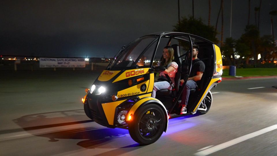 San Diego: Coronado Island Electric GoCar Night Tour