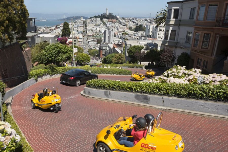 San Francisco: 3-Hour Early Bird GoCar Tour