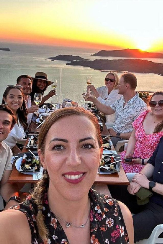 Santorini: Wine Tour With Dinner and Sunset View!