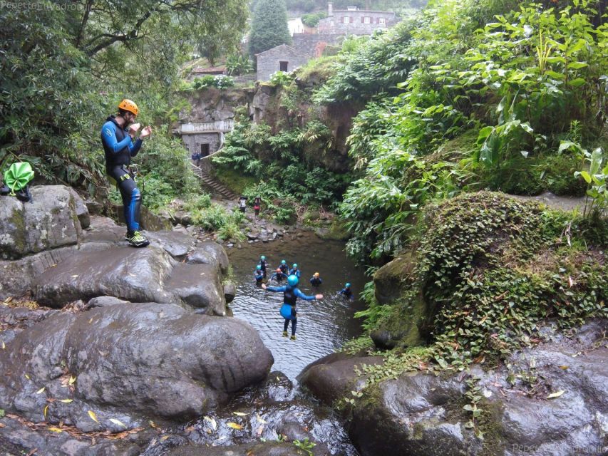 Sao Miguel: Ribeira Dos Caldeiroes Canyoning Experience