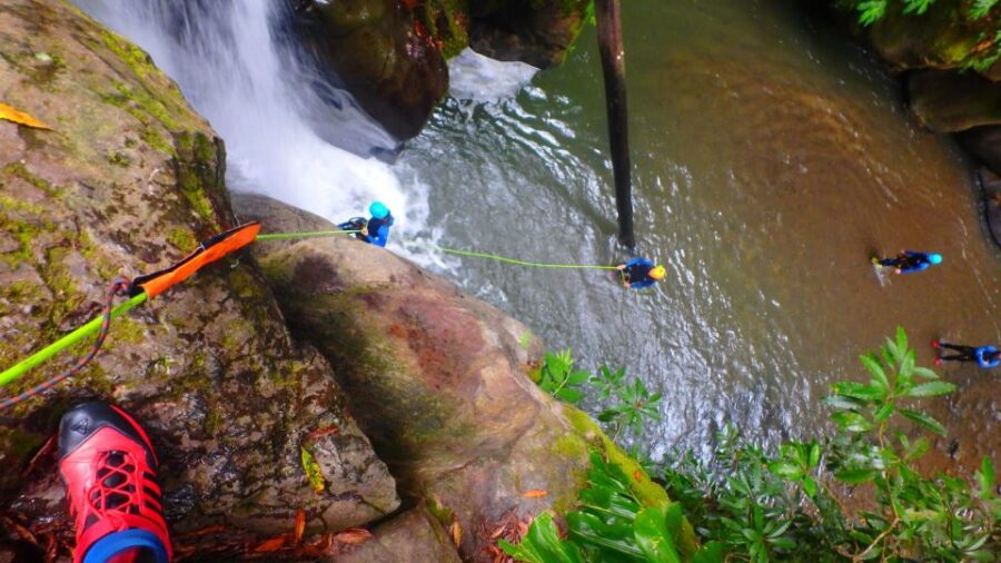 Sao Miguel: Salto Do Cabrito Guided Canyoning Experience