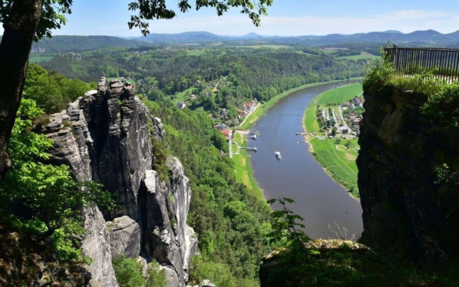 Scenic Bastei Bridge With Boat Tour & Lunch From Dresden