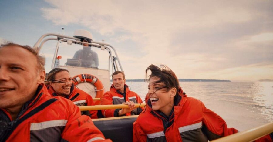 Sea Vancouver: City and Waterfall Sightseeing RIB Tour