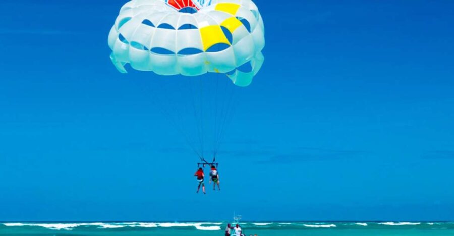 Sharm El Sheikh: Quad Desert Safari and Parasailing Trip