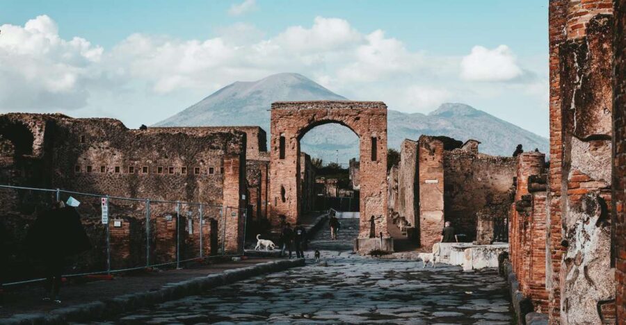 Shore Excursion: Pompeii&Wine Tasting W/Transfer From Port
