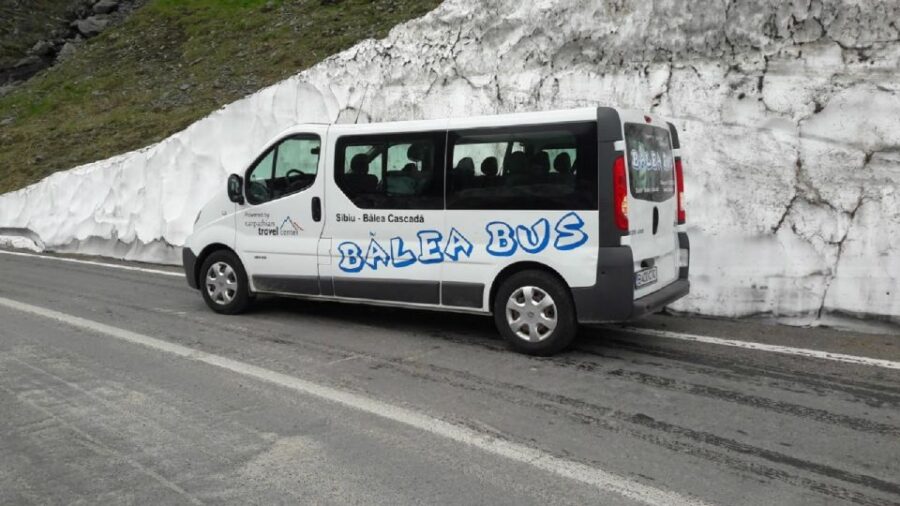 Sibiu to Balea: Bus Transfer