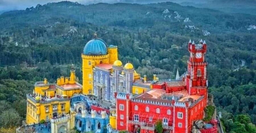 Sintra: Pena Palace Guided Visit. Cabo Da Roca and Cascais