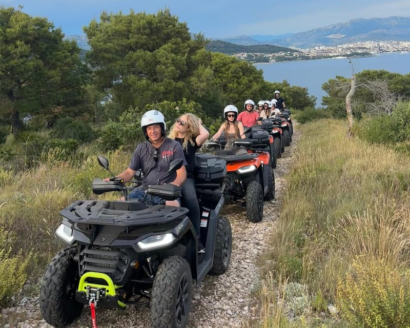 Slatine, Čiovo: Quad Tour With New ATV Segway 500 Cc