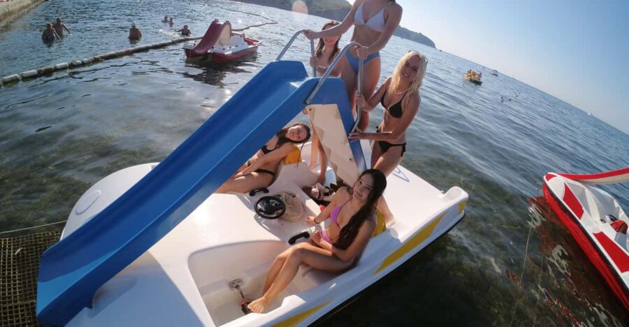 Slovenian Coast: Pedal Boat Multi-Fun Adventure