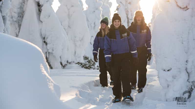 Snowshoeing in the Arctic Wilderness