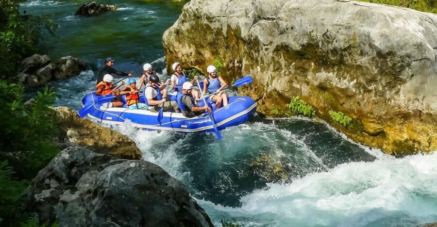 Split/Omiš: Cetina River Rafting With Cliff Jump & Swimming