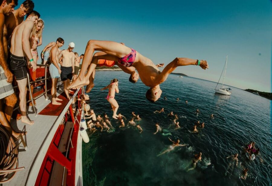 Split: Sunset Boat Party With Live DJS and Blue Lagoon Swim