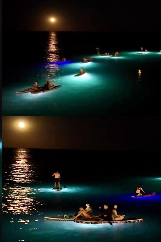 Stand up Paddle With Professional Lights in Barcelona