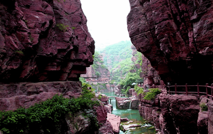 Start From Zhengzhou to Yuntai Mountain With Galss Walkway