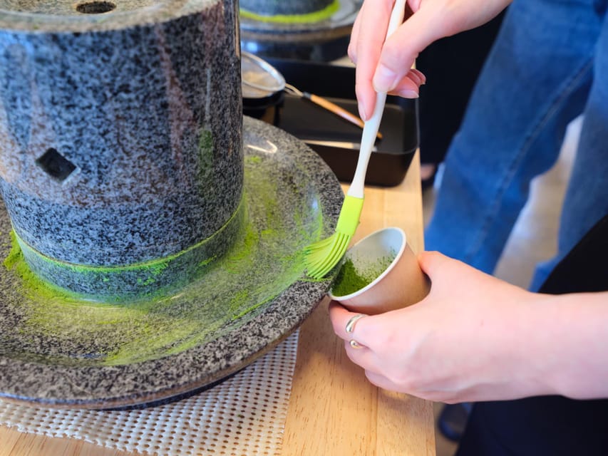 Summer Only: Grinding & Arranging Matcha Experience - Overview of the Experience